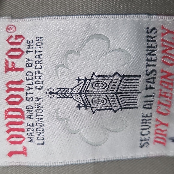 London Fog Women’s Vintage Trench-coat Size 14 - Picture 4 of 8